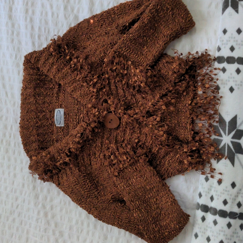 Vintage Y2K Cropped Cardigan
